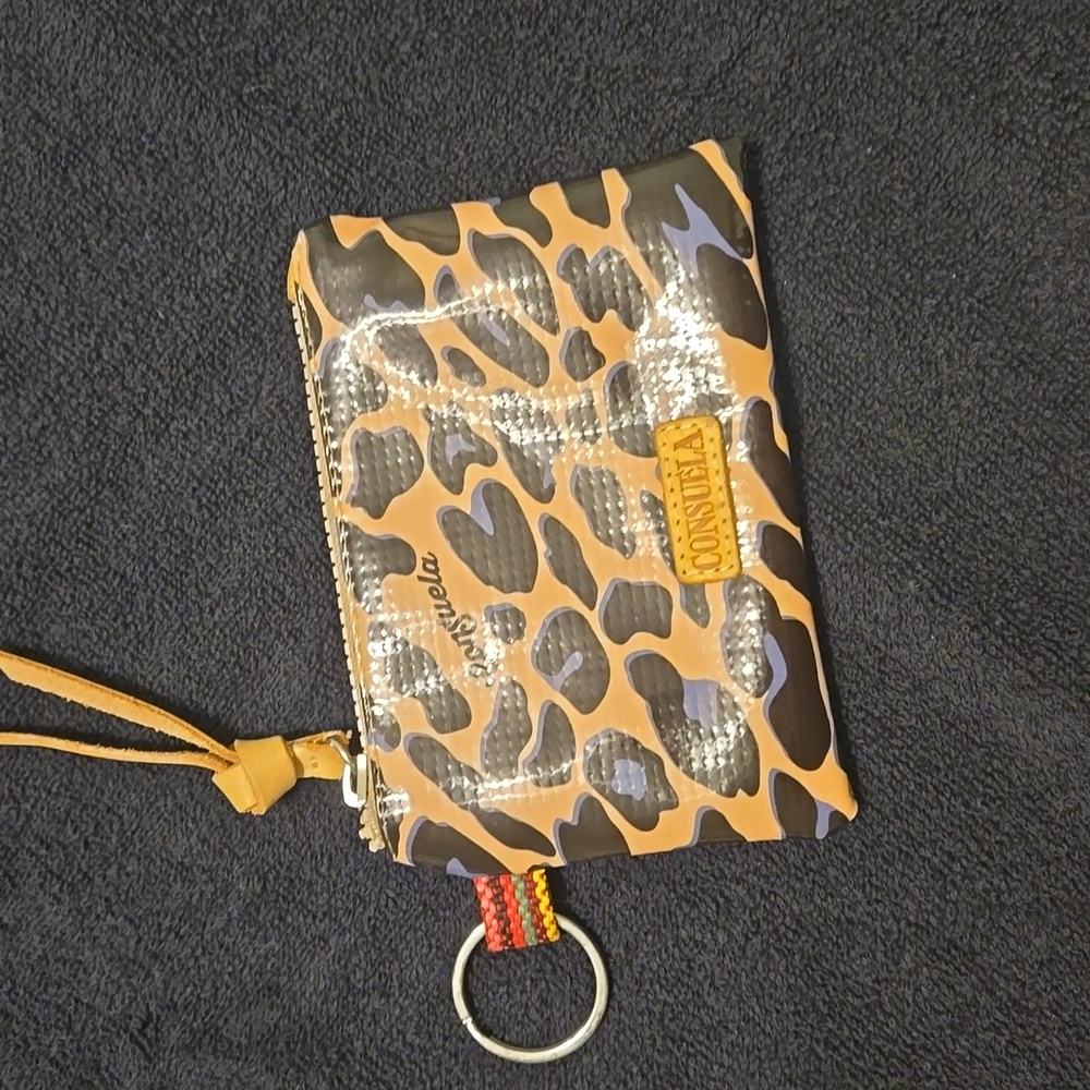 Blue jag consuela change purse